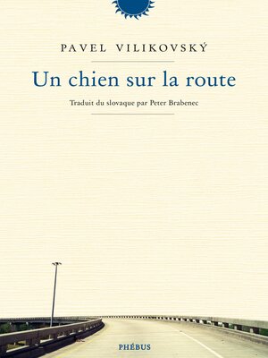 cover image of Un chien sur la route